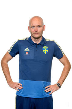Andreas Janmyr, match analyst of the Swedish Under-21