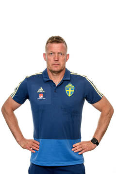 Leif Troedsson, goalkeeper coach of the Swedish Under-21