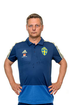 Lars-Erik Hemgren, team manager of the Swedish Under-21
