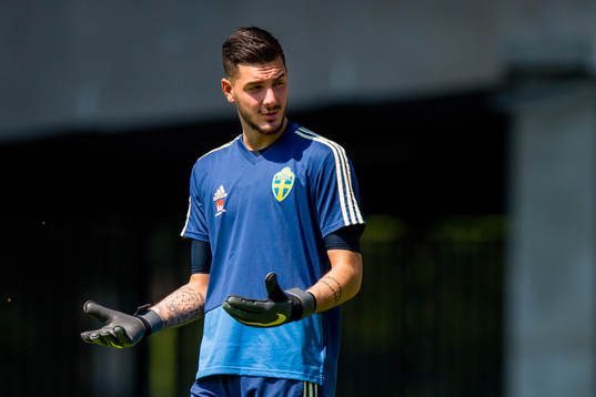 Goalkeeper Marko Johansson