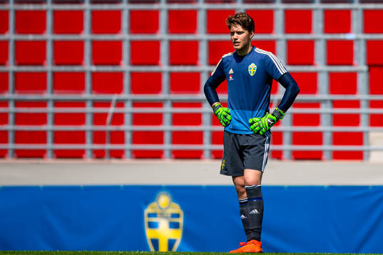 Goalkeeper Kalle Joelsson