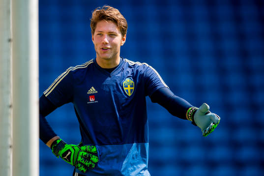 Goalkeeper Kalle Joelsson