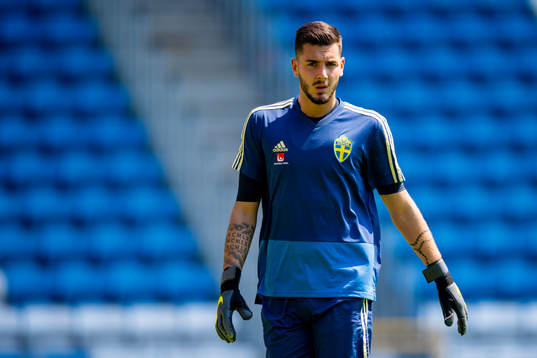 Goalkeeper Marko Johansson