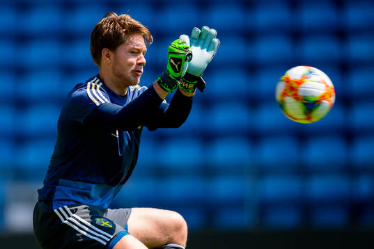 Goalkeeper Kalle Joelsson