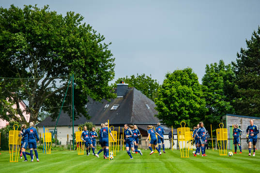 Players of Swedish women national football team
