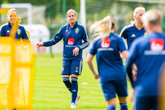 Olivia Schough of Sweden of Swedish national women football
