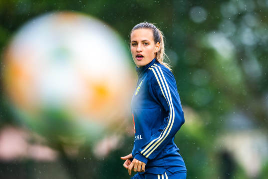 Nathalie Björn of Swedish national women football team
