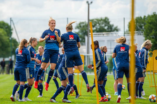 Mimmi Larsso of Swedish national women football team