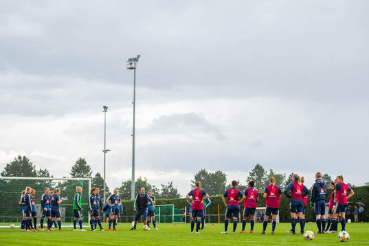 Players of Swedish national women football team
