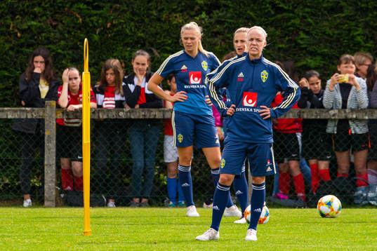 Caroline Seger of Swedish national women football team