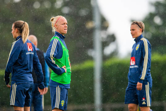 Caroline Seger of Swedish national women football team