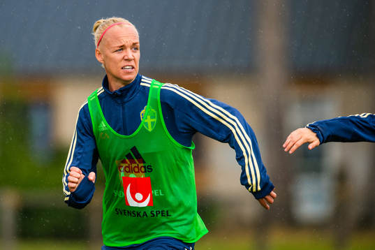 Caroline Seger of Swedish national women football team