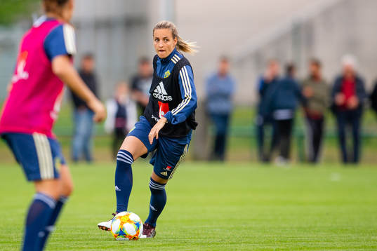 Nathalie Björn of Swedish national women football team