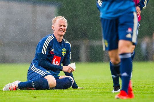 Nilla Fischer of Swedish national women football team in