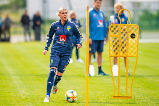 Olivia Schough of Swedish national women football team