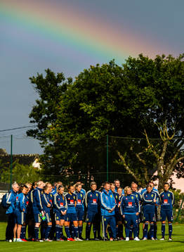 Players and Staff of Swedish national women football team