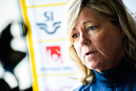 Team manager Marika Domanski Lyfors of Swedish national