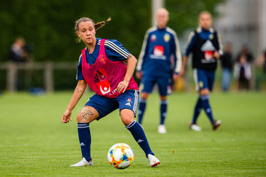 Julia Zigiotti Olme of Swedish national women football team