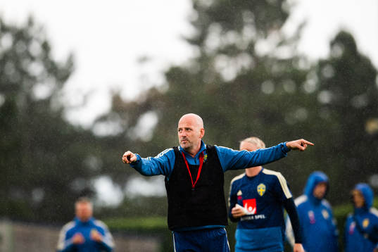 Magnus Wikman, assistant coach of Swedish national women