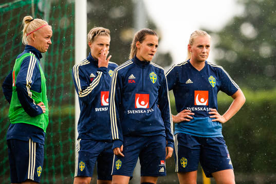 Caroline Seger , Lina Hurtig , Nathalie Björn and Stina