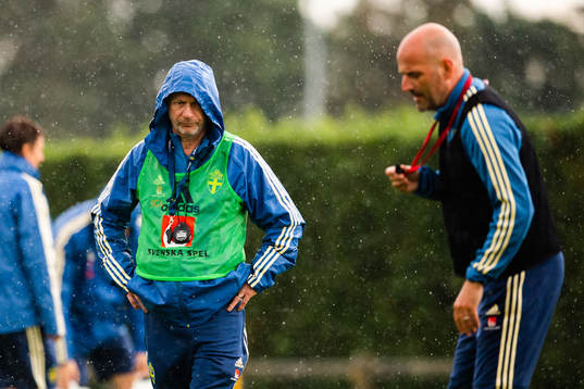 Peter Gerhardsson, Head coach and Magnus Wikman, assistant