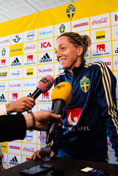 Linda Sembrant of Swedish national women football team