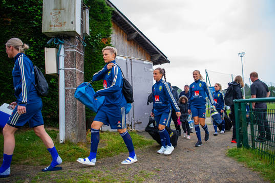 Lina Hurtig and Julia Zigiotti Olme of Swedish national