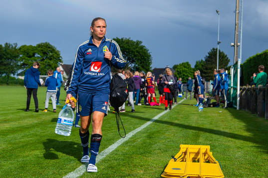 Jonna Andersson of Swedish national women football team