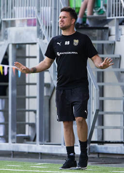 Umeås tränare Robert Bergström
