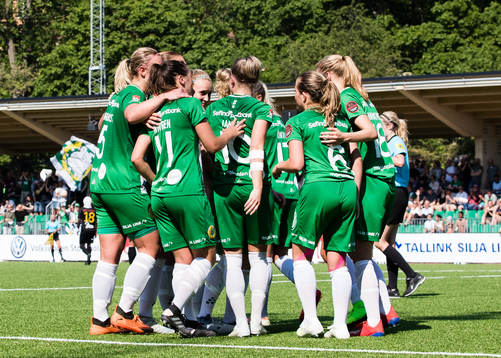 Hammarbys spelare jublar