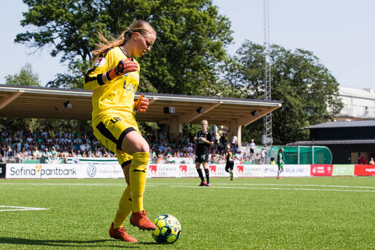 Umeås målvakt Agnes Granberg