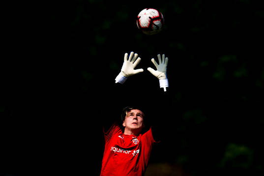 Goalkeeper Kristoffer Klaesson of Norway