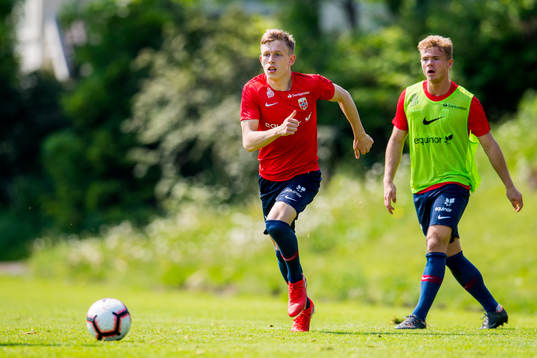 Marcus Holmgren Pedersen and Jonas Tillung Fredriksen of