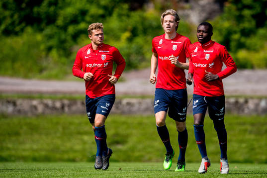 Jonas Tillung Fredriksen, Jesper Daland and Joshua Kitolano