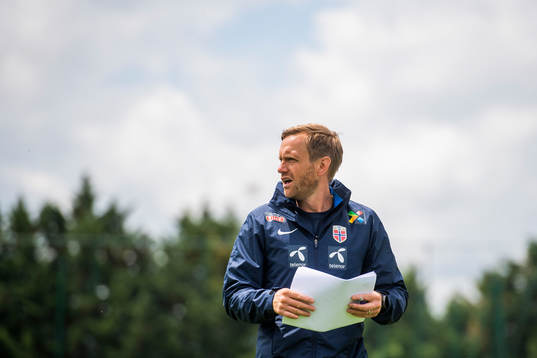 Martin Sjögren, head coach of Norway
