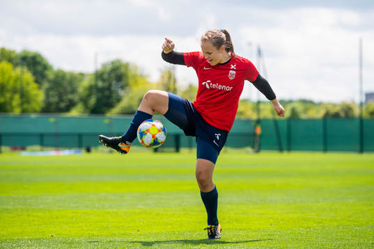 Goalkeeper Oda Maria Hove Bogstad of Norway