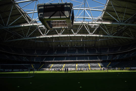 General view of Friends Arena