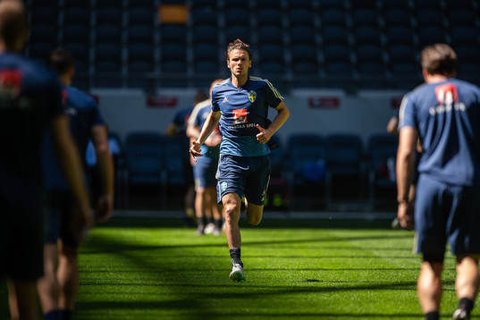 Albin Ekdal of the Swedish national football team