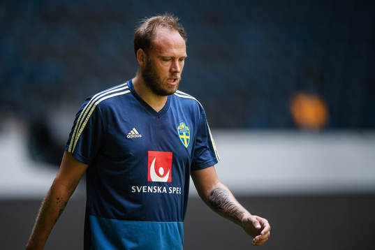 Andreas Granqvist of the Swedish national football team