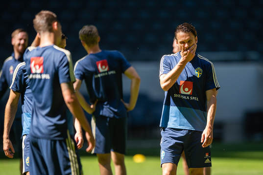 Albin Ekdal of the Swedish national football team