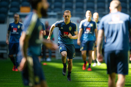Ludwig Augustinsson of the Swedish national football team