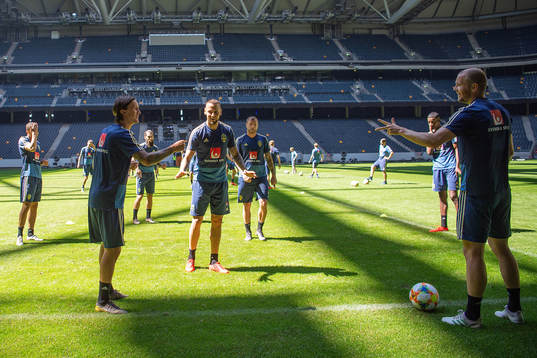 Alexander Milosevic, Kristoffer Olsson and Per Karlsson of