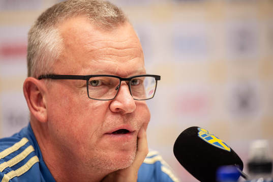 Head coach Janne Andersson of the Swedish national football