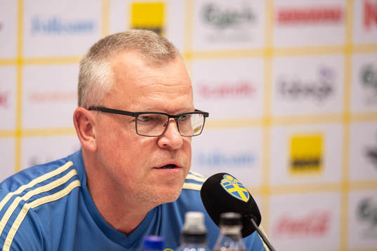 Head coach Janne Andersson of the Swedish national football