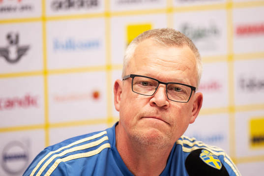 Head coach Janne Andersson of the Swedish national football