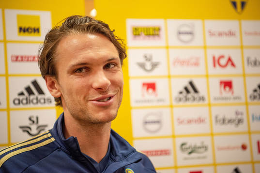 Albin Ekdal of the Swedish national football team
