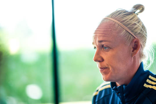 Caroline Seger of Swedish national women football team