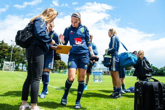 Kosovare Asllani of Swedish national women football team