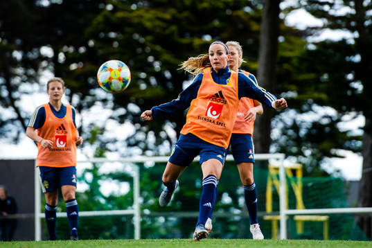 Kosovare Asllani of Sweden of Swedish national women