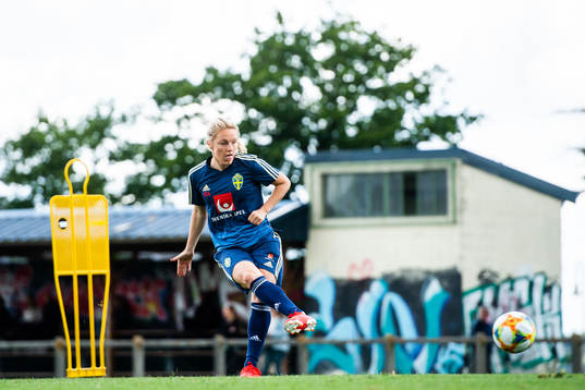 Mimmi Larsson of Swedish national women football team